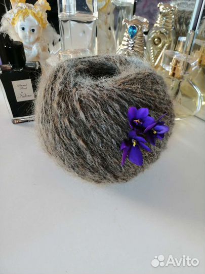 Пряжа из собачьей шерсти (пуха )