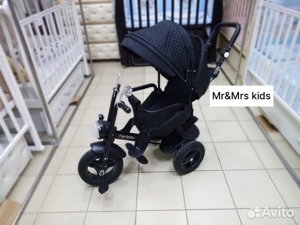 Детский трехколесный велосипед новый