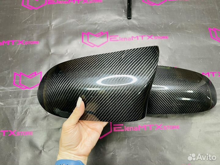 Накладки зеркал BMW F85 F86 карбон