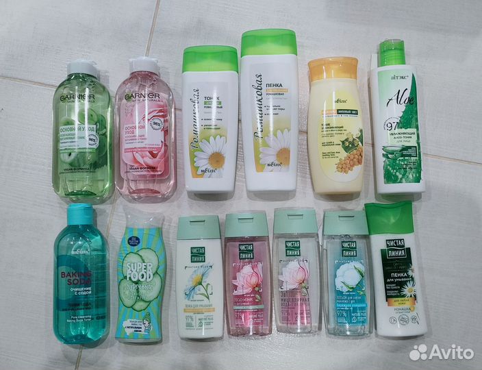 Крема, тоники, лосьоны, депиляторы