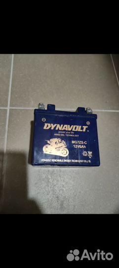 Мото Аккумулятор Dynavolt MG7ZS-C