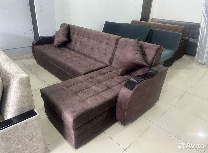 Угловой диван раскладной на заказ