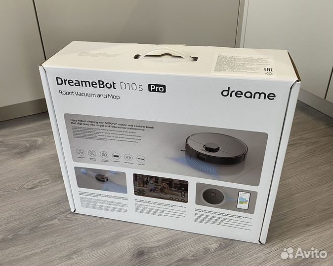 Робот пылесос dreame D10s Pro