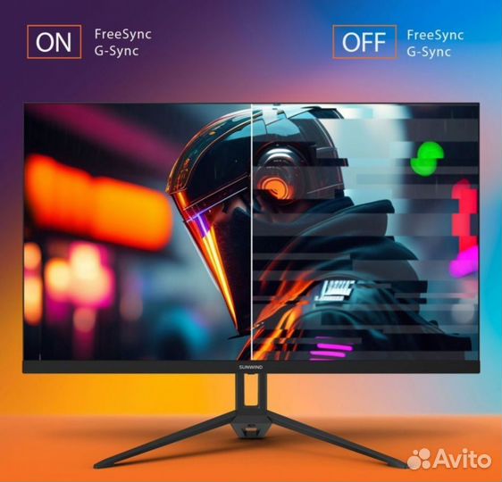 Монитор SunWind 27 IPS FHD165Hz новый,чек,гарантия