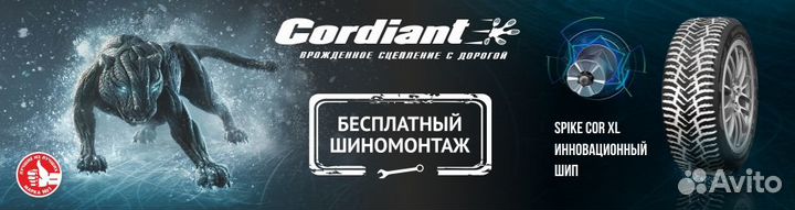 Cordiant Snow Cross 195/65 R15