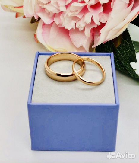 Обручальные кольца (Медицинский металл)