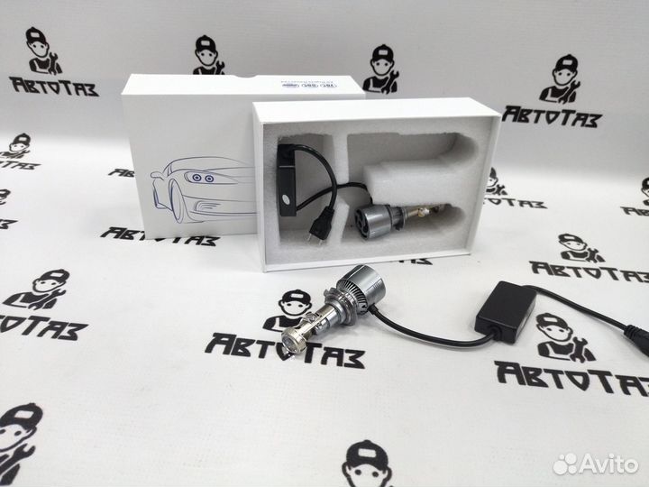 Лампы LED mini A80 H7 линза