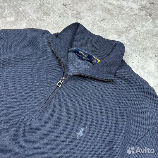 Polo Ralph Lauren 1/4 ZIP кофта джемпер оригинал