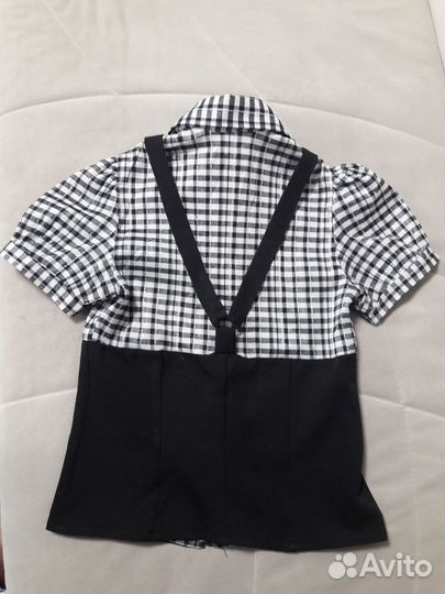 Школьная блузка на девочку (134-140)