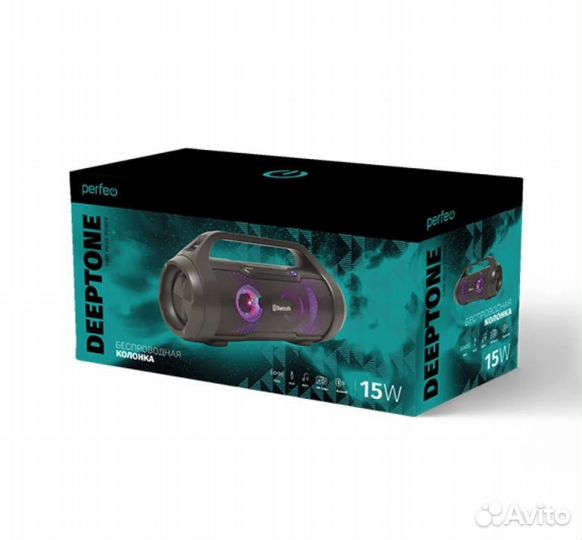 Perfeo Bluetooth-колонка deeptone 15Вт
