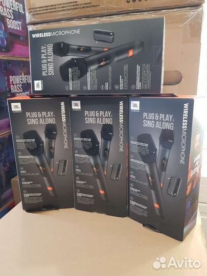 Беспроводные микрофоны JBL комплект 2шт