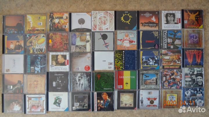 Русский рок на виниле и сд