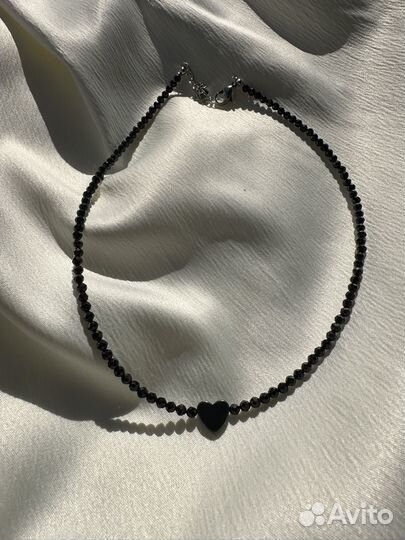 Коле чокер из натуральных камней