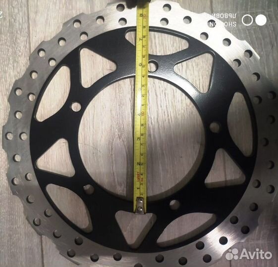 Передний тормозной диск Kawasaki Ninja нержавейка