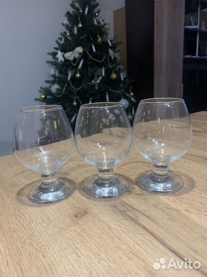 Бокалы фужеры рюмки