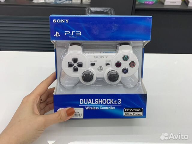 Джойстик PS3 nvidia Shield белый