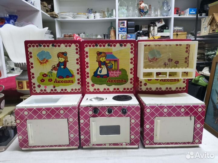 Кухня кукольная Анютка Игрушка СССР (Ч)