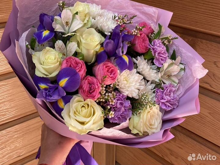 Красивый букет роз. Доставка за 60 минут