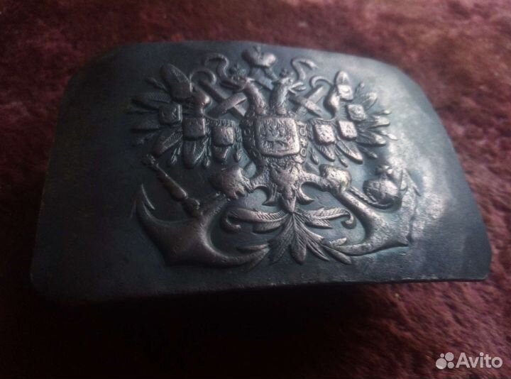 Пряжка царская морская