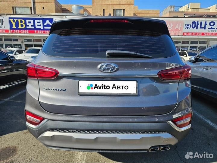 Hyundai Santa Fe 2.0 AT, 2019, 77 000 км