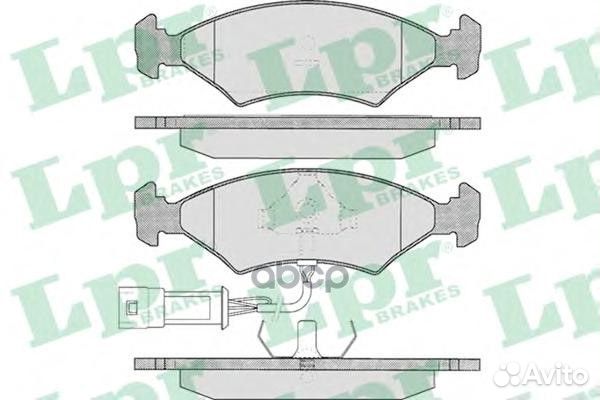 Колодки тормозные ford escort/fiesta/sierra 80