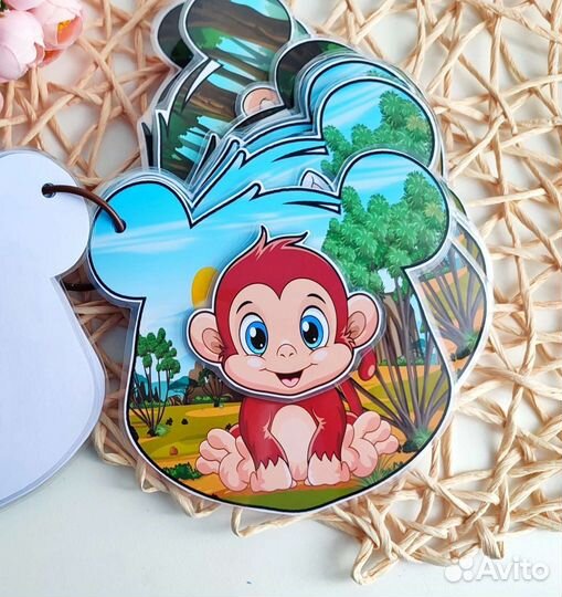 Чья мордочка (игра на липучка)