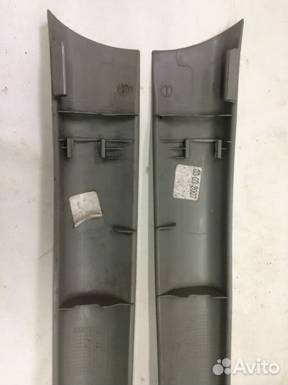 Обшивка стойки рено Логан 2007г