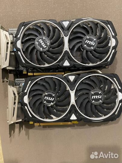Видеокарта MSI AMD Radeon RX 570 armor 8G OC