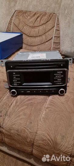 Штатная магнитола на kia rio 3