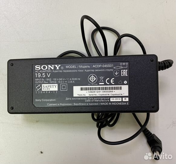 Блок питания для телевизоров sony