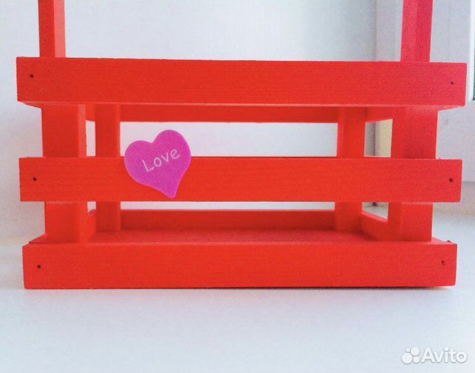 Кашпо деревянное