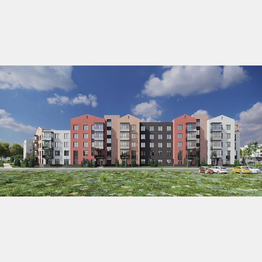 2-к. квартира, 57,8 м², 1/5 эт.