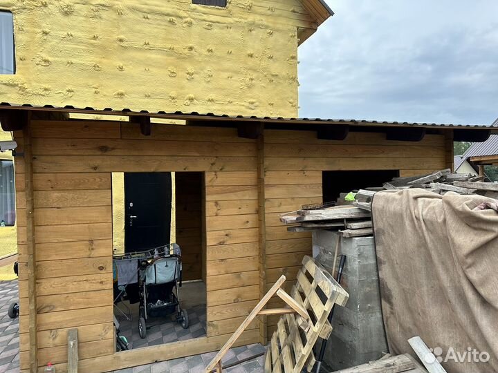 Веранда из дерева