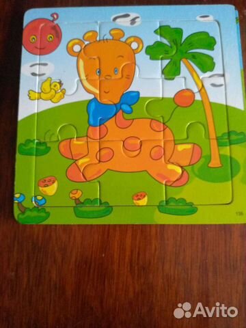 Детские пазлы, кубики