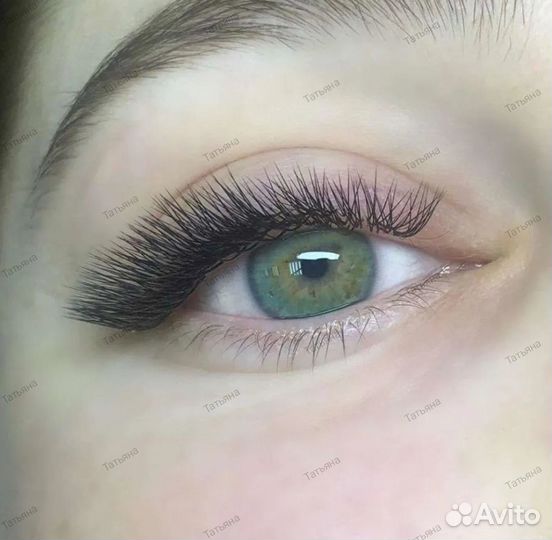 Кск, грэс Объёмное наращивание ресниц в салоне