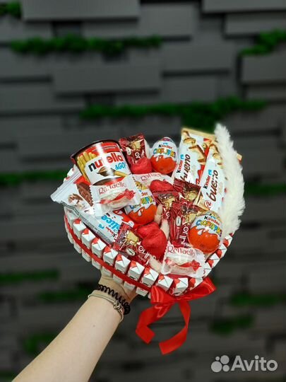 Сладкий подарок сердце