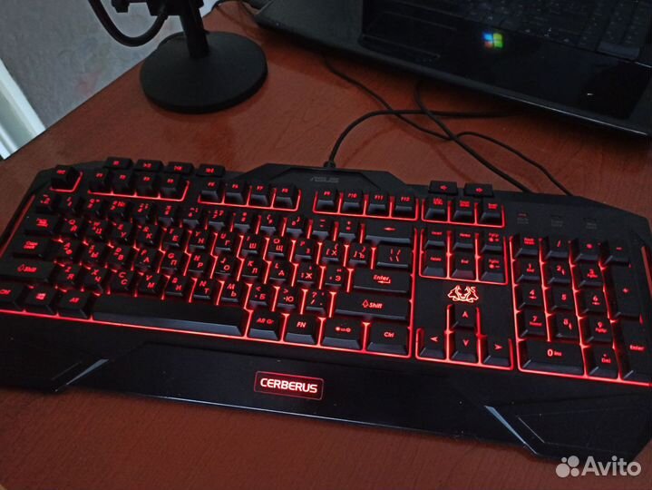 Игровая клавиатура asus cerberus