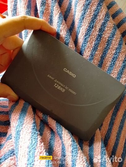 Электронная записная книжка casio