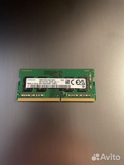 Оперативная память ddr4 sodimm 4gb