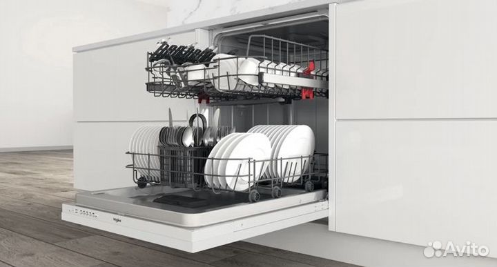 Посудомоечная машина встраиваемая 60см Whirlpool W