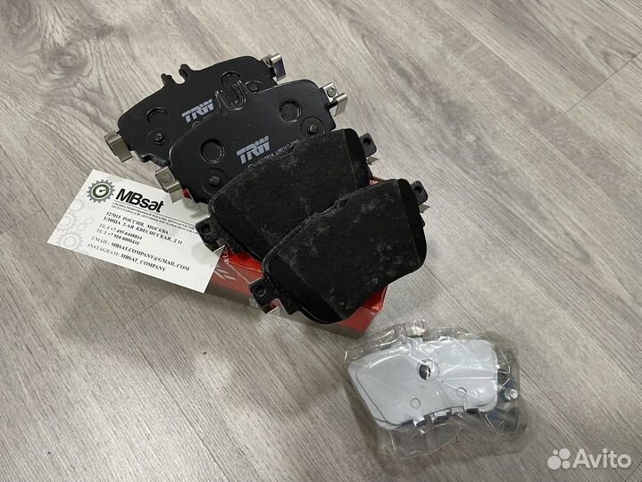 Колодки тормозные задние Mercedes E 213