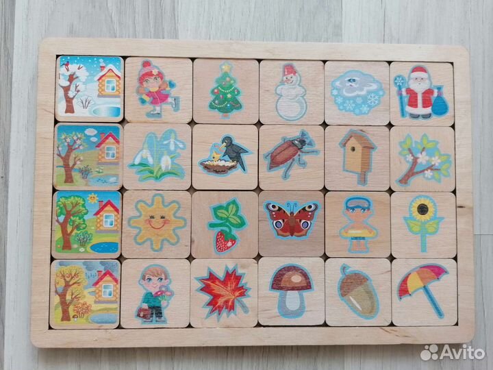 Мозаика, ассоциации, шнуровка