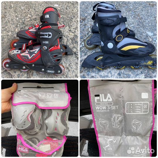Ролики Rollerblade Roces Fila / лыжероллеры