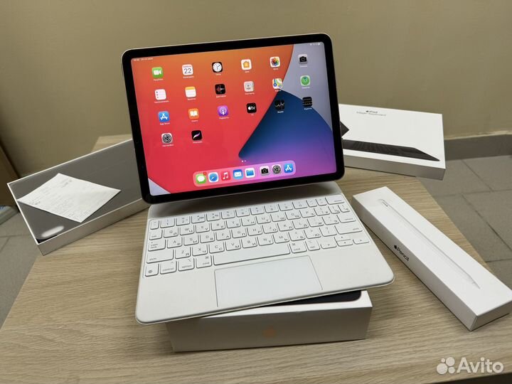 iPad Air 4 2021 256Gb LTE RU/A Акб100 Идеал Procre
