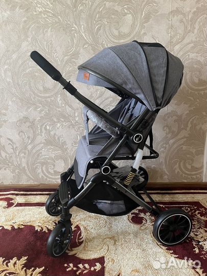 Коляска новая в коробке с перекидной ручкой