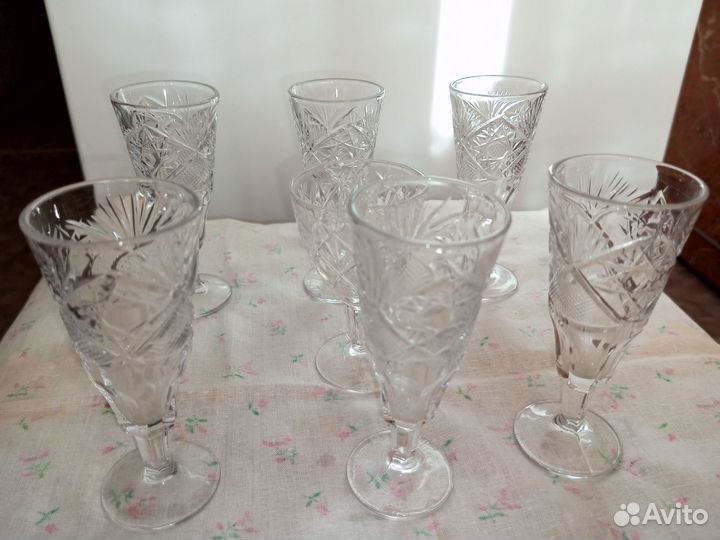 Хрустальная посуда СССР