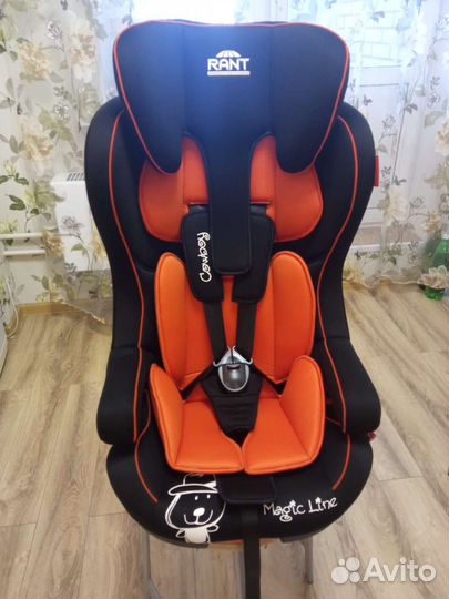 Автокресло Rant Cowboy isofix Red 9-36