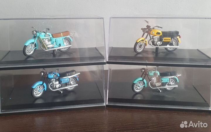 Модели мотоциклов 1/24