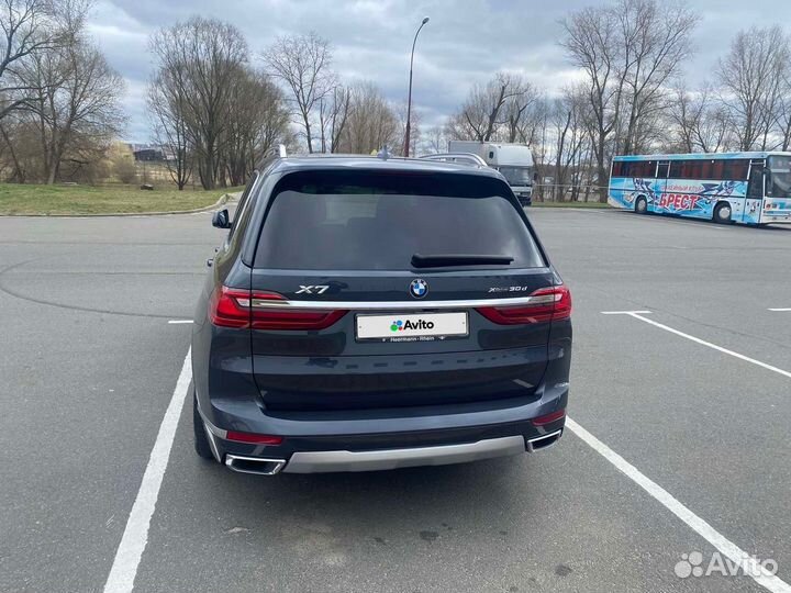 BMW X7 3.0 AT, 2019, 76 000 км