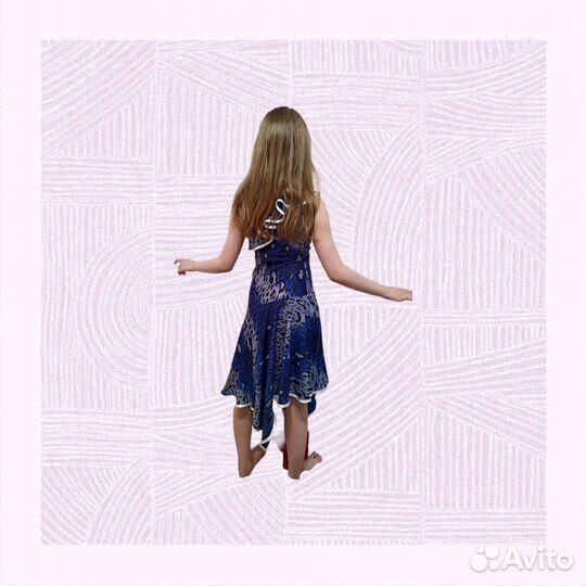 Тренировочное платье для бальных танцев